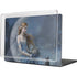 Fairy with Black Cat Sitting on Moon by Nene Thomas MacBook Cases